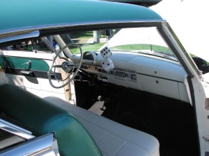 1954 Ford 2dr HT Interior